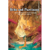 Echo and Narcissus - A Greek Myth Graphic Novella Powered by AI - Paperback