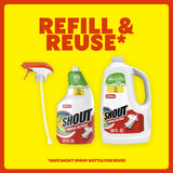 Shout Triple Acting Laundry Stain Remover Spray Refill, 60oz, (1-Pack)