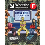 Funny Adult Coloring Book: Fun White Elephant and Gag Gift for Party Lovers & Adults Relaxation filled with Weirdest People Ever Spotted Riding On The - Paperback